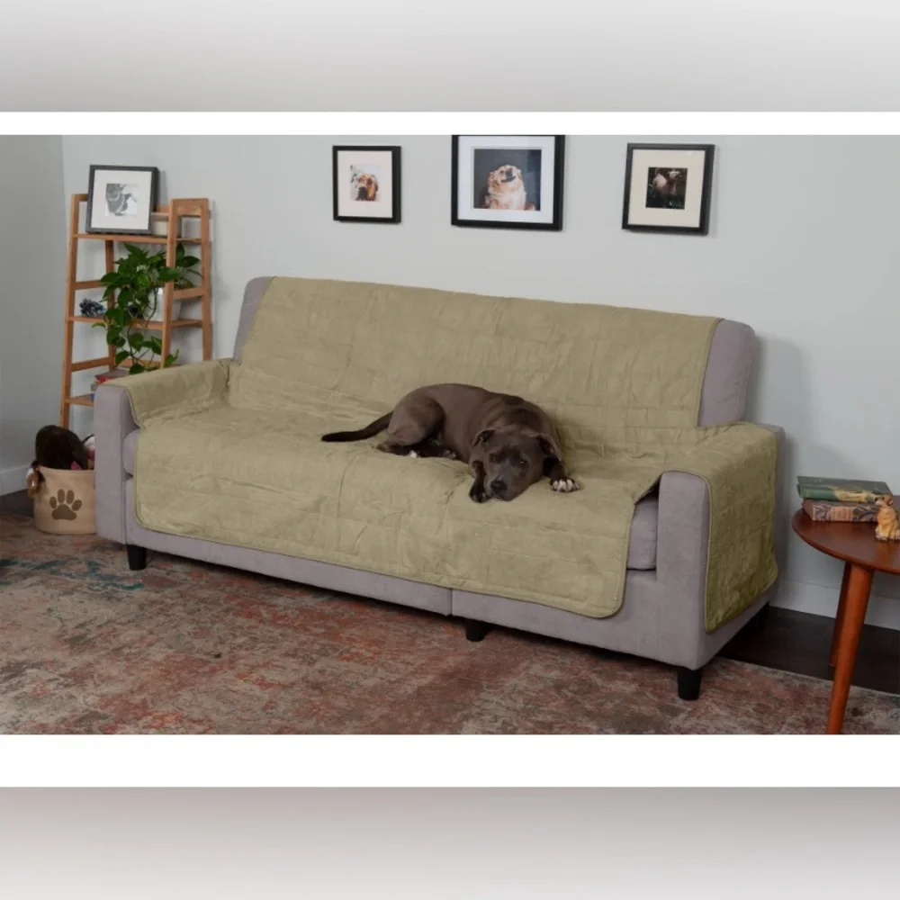 FURHAVEN Suede Furniture Protector/ Pet pad cover